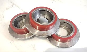 A military factory in China currently has T-shaped track wheels for shooting ranges