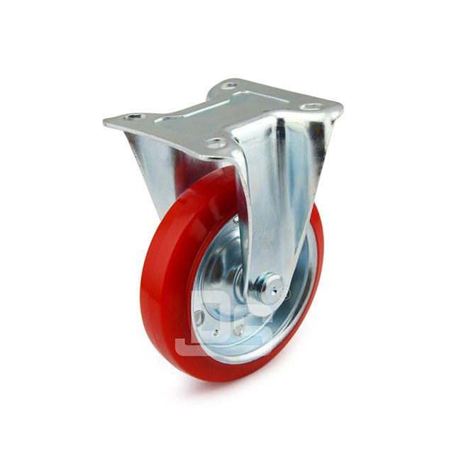 DS32 Series Steel Disk Core Polyurethane Tread Rigid Caster 