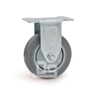 DS20 Anti-static Plastic Core TPE Rubber Tread Rigid Caster