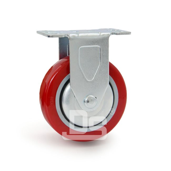 DS-20 Light duty  PVC Rigid Caster wheel 80-100kg