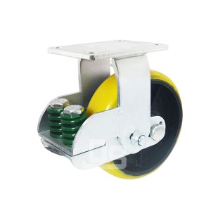 DS91 Series Double Spring Shock Absorbing Rigid Caster