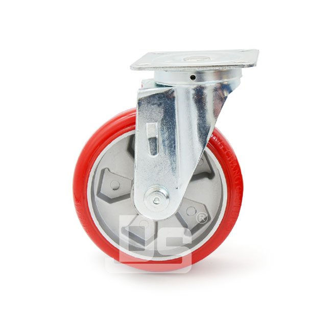 DS32 Series Aluminum Core Polyurethane Tread Swivel Caster